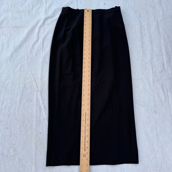 Jil Sander Made in Italy Suit Size 36 / Skirt Size 38 Wool Set Dress Black - Picture 13 of 16